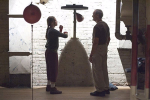 Hilary Swank et Clint Eastwood
